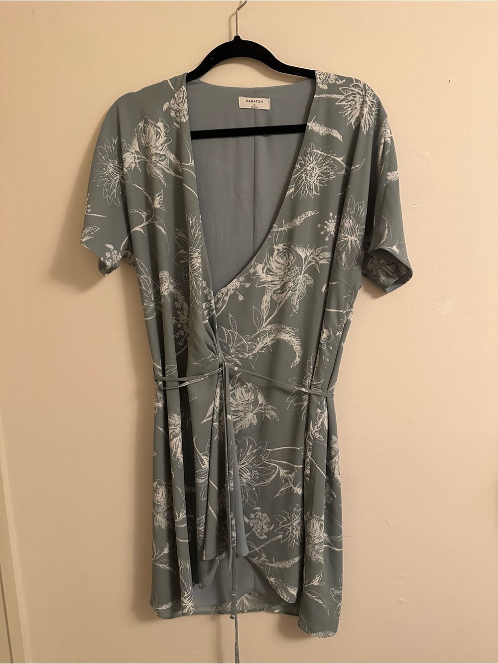 Babaton Floral Wrap Dress